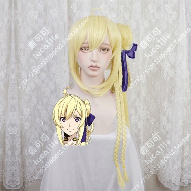 Record of Grancrest War Siluca Meletes Noble Cosplay Party Wig