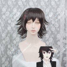 Tokyo Ghoul Jūzō Suzuya Brown Mix Black Short Cosplay Party Wig