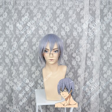 Free!-Dive to the Future- Nao Serizawa Blue Lavender Short Cosplay Party Wig