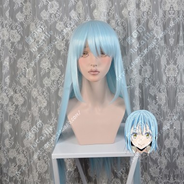 That Time I Got Reincarnated as a Slime Rimuru Tempest Baby Blue 70cm Straight Cosplay Party Wig