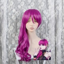 League of Legends K/DA Evelynn 70cm Curly Dahlia Purple Cosplay Party Wig