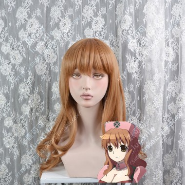 Magical Girl Spec-Ops Asuka Kurumi Mugen/War Nurse Kurumi Cocoa Brown 60cm Curly Cosplay Party Wig