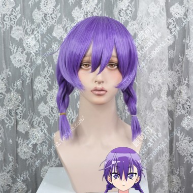 We Never Learn Kominami Asumi Mauve Ponytails Style Short Cosplay Party Wig