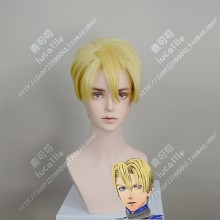 Fire Emblem: ThreeHouses Dimitri Alexandre Bladud Gloden Center Parting Style Short Cosplay Party Wig
