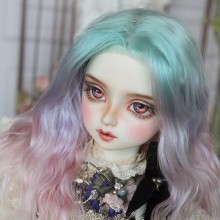 Mohair Manual Dyeing style for BJD wig
